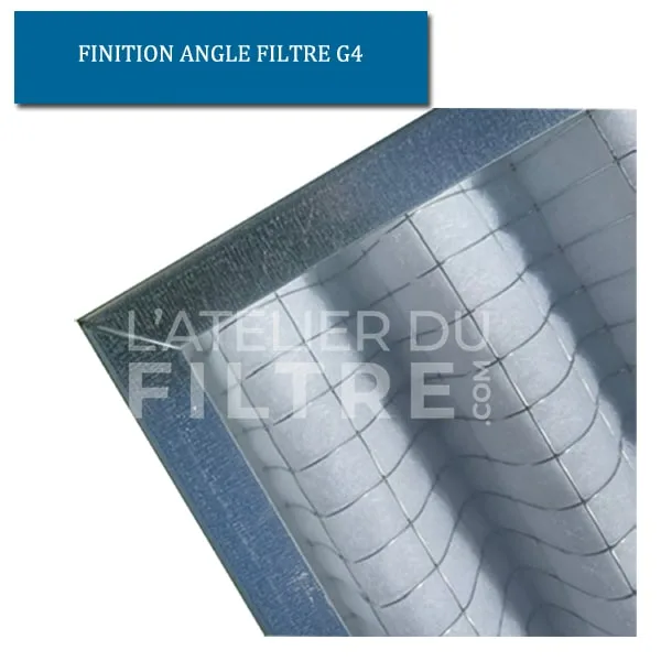 Angle préfiltre G4 - L'Atelier du Filtre