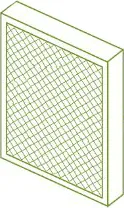 schéma d'un filtre maille